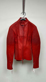 MA+ Leather Biker Jacket