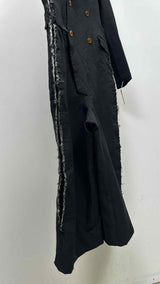 Comme Des Garcons Double-breasted Side Cut-out Jumpsuit