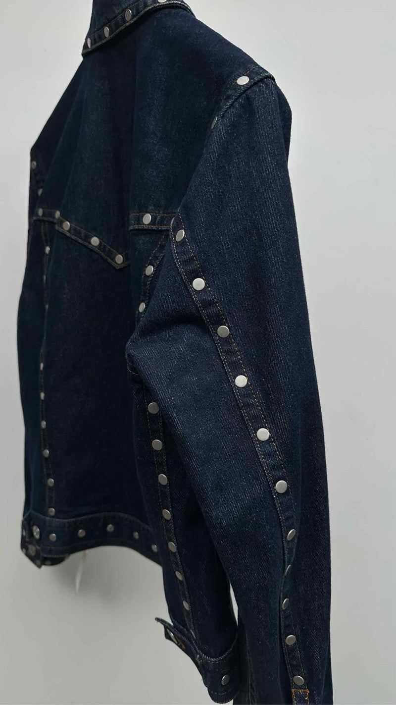 Dries Van Noten Studded Denim Jacket