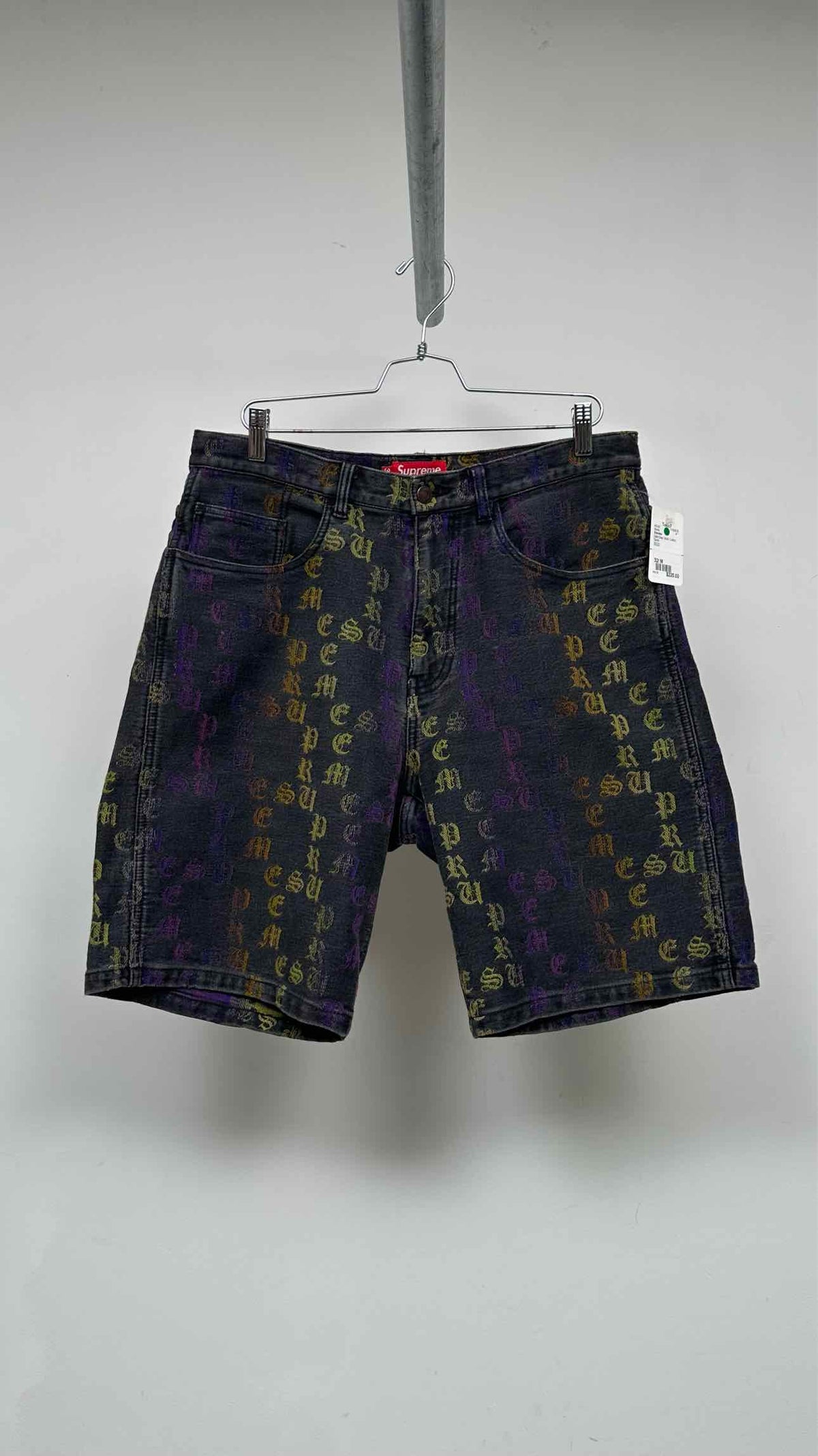 SUPREME　デニム　ショートパンツ　Gradient jacquard Supreme Gradient Jacquard Denim Shorts – TOKIO7