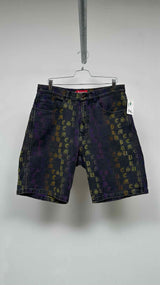 Supreme Gradient Jacquard Denim Shorts