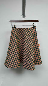 PRADA Gingham-check Skirt