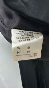 Jean Paul Gaultier Shiny-line Switching Long Skirt