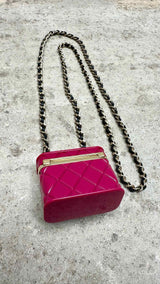 Chanel Logo box Long Necklace