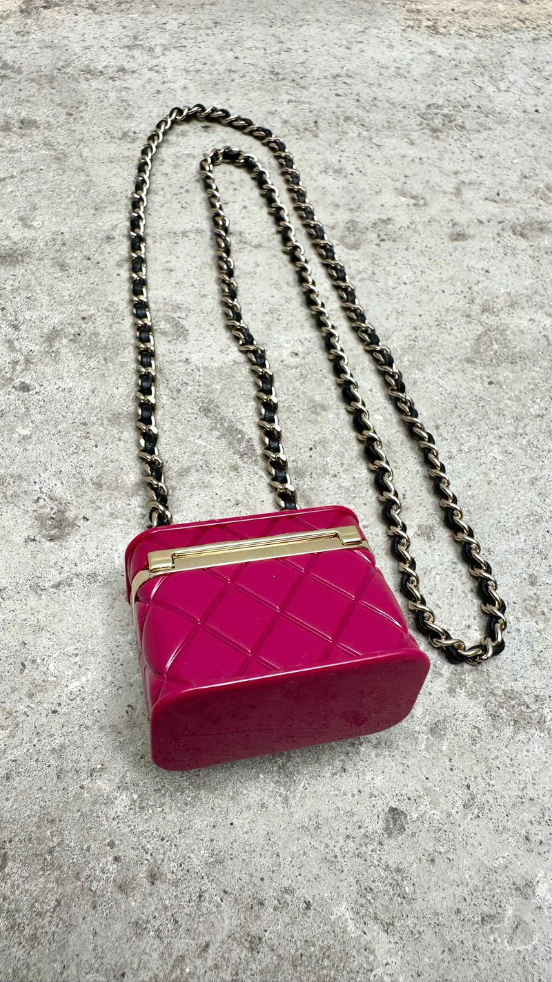 Chanel Logo box Long Necklace