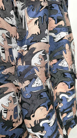 Charles Jeffery LOVERBOY Jacquared Wide Shorts