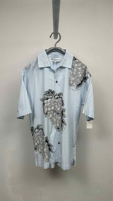 JW Anderson S/S Grape Striped Vacation Shirt