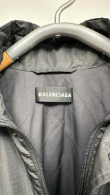 Balenciaga Reflective-stripe Parka