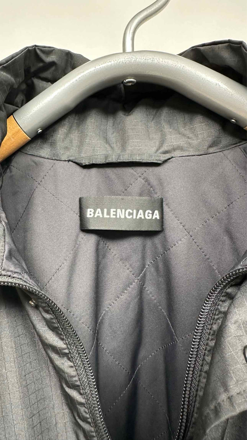 Balenciaga Reflective-stripe Parka