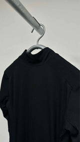 Elena Dawson Pleated-botom Hacking Long Coat