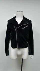 Acne Studios Leather-sleeve Suede Jacket