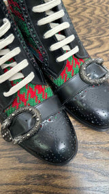 Gucci Tartan Queercore Boots