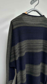 Issey Miyake L/S Border Knit Dress