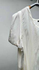 Ann Demeulemeester N/S Asymmertical Belted Tunic Top