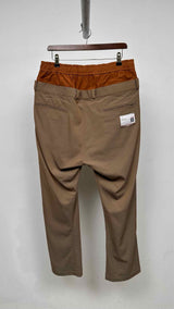 Mihara Yasuhiro Layered Waist Wide Easy Pants