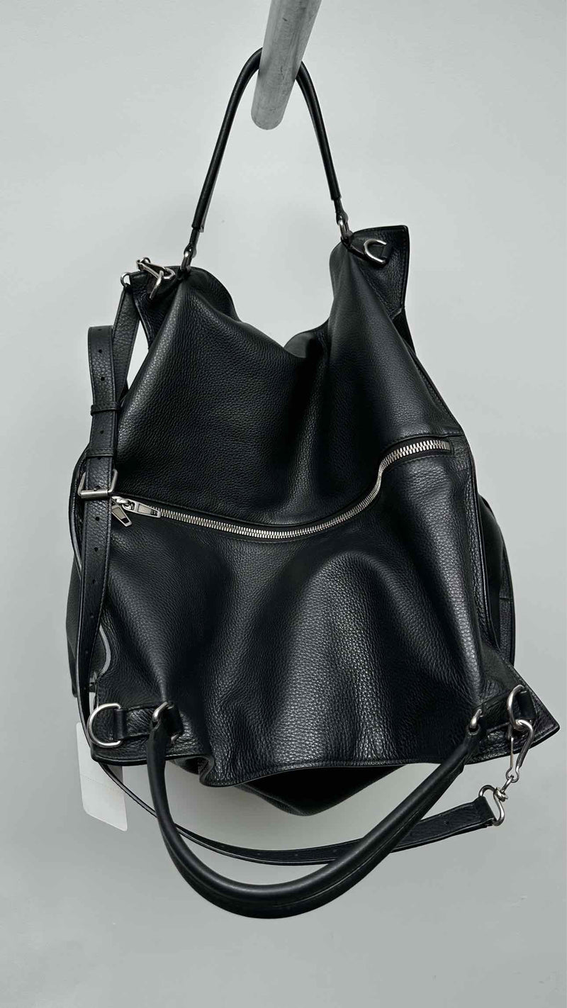 Balenciaga Swing Large Leather Tote Bag