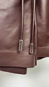 Givenchy Lamb-leather Easy Shorts