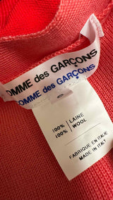 Comme Des Garcons Comme Des Garcons Two-tone Cardigan