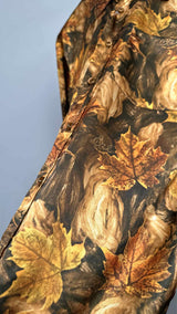 ERL Leaf-print Satin Shirt