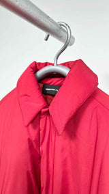 Undercover Knit-sleeve Oversized Puffer Jacket