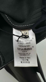 CELINE Leather Skirt