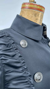 Burberry Frill Trench Coat