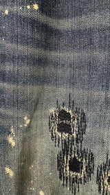 Number (N)ine Patchwork Bootcut Jeans