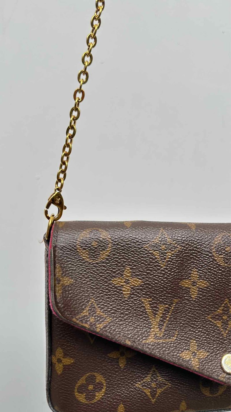 Louis Vuitton Monogram Felicie Pochette Bag