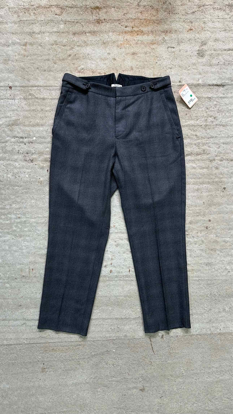 Miu Miu Houndstooth Wool Pants