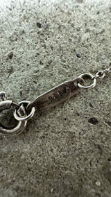 Tiffany&Co. Lariat Two Heart Charm Necklace