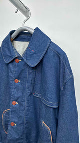 45rpm Oversized Denim Trench Jacket