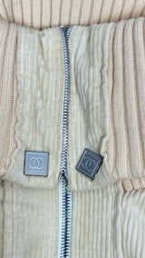 Chanel Puffer Hybrid Corduroy Jacket