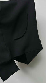 Comme Des Garcons Boxy Raw Hem Top