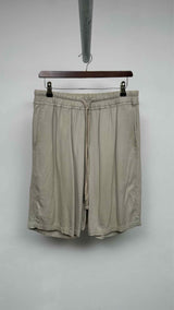 Rick Owens Drop-crotch Satin Easy Shorts