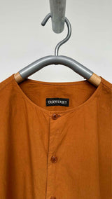 Casey Casey S/S Collarless Paul Shirt