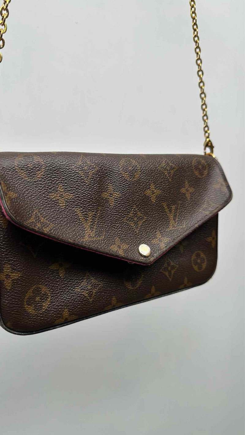 Louis Vuitton Monogram Felicie Pochette Bag