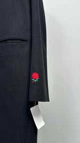 Undercover Double-blested Rose Stitch Over Coat