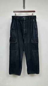Balenciaga Wide Leg Cargo Jeans