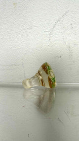 Chanel Clover Resin Ring