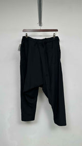 Issey Miyake Men Drop-Crotch Cropped Easy Pants