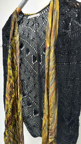 Saverio Palatella Pattern-tie Knit Cardigan