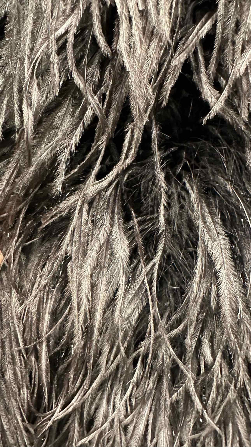 Margiela Leather / Feather Coat