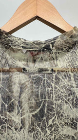 Jean Paul Gaultier S/S Venus-print Mesh Top