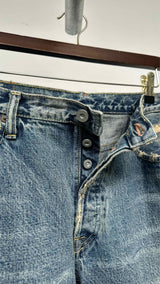 Kapital Kountry Patchwork Damage Jeans