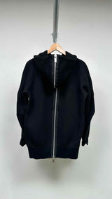 Sacai Back Full-zip Knit Hoodie