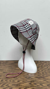 Thom Browne Plaid Bucket Hat