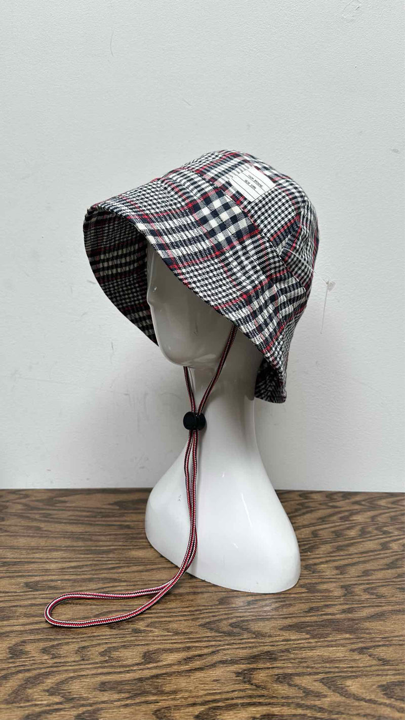 Thom Browne Plaid Bucket Hat