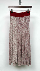 CELINE Knitted Rib Long Skirt