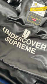 Supreme x Undercover x Schott Back Printed Leather Jacket