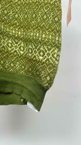 Margiela Distressed Jacquard Knit Vest
